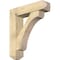 Ekena Millwork Legacy Craftsman Rough Sawn Bracket w/ Offset Brace, Douglas Fir, 8"W x 32"D x 36"H BKT0806X32X36LEC04RDF - alternate 1